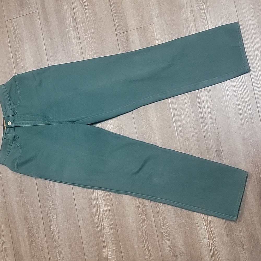 Vintage women's Lawman jeans. Green. Size 7. Runs smaller. See measurements